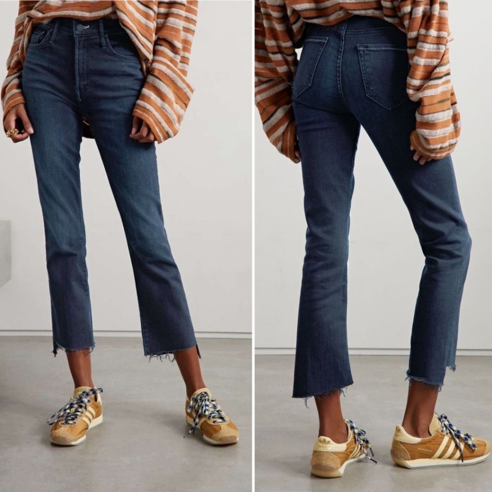 MOTHER Denim Insider Crop Step Night Tripper